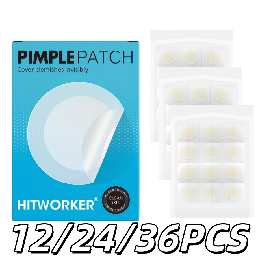 Hydrocolloid Acne Patch - 12/24/36 pezzi di cerotti idrogel anti-acne