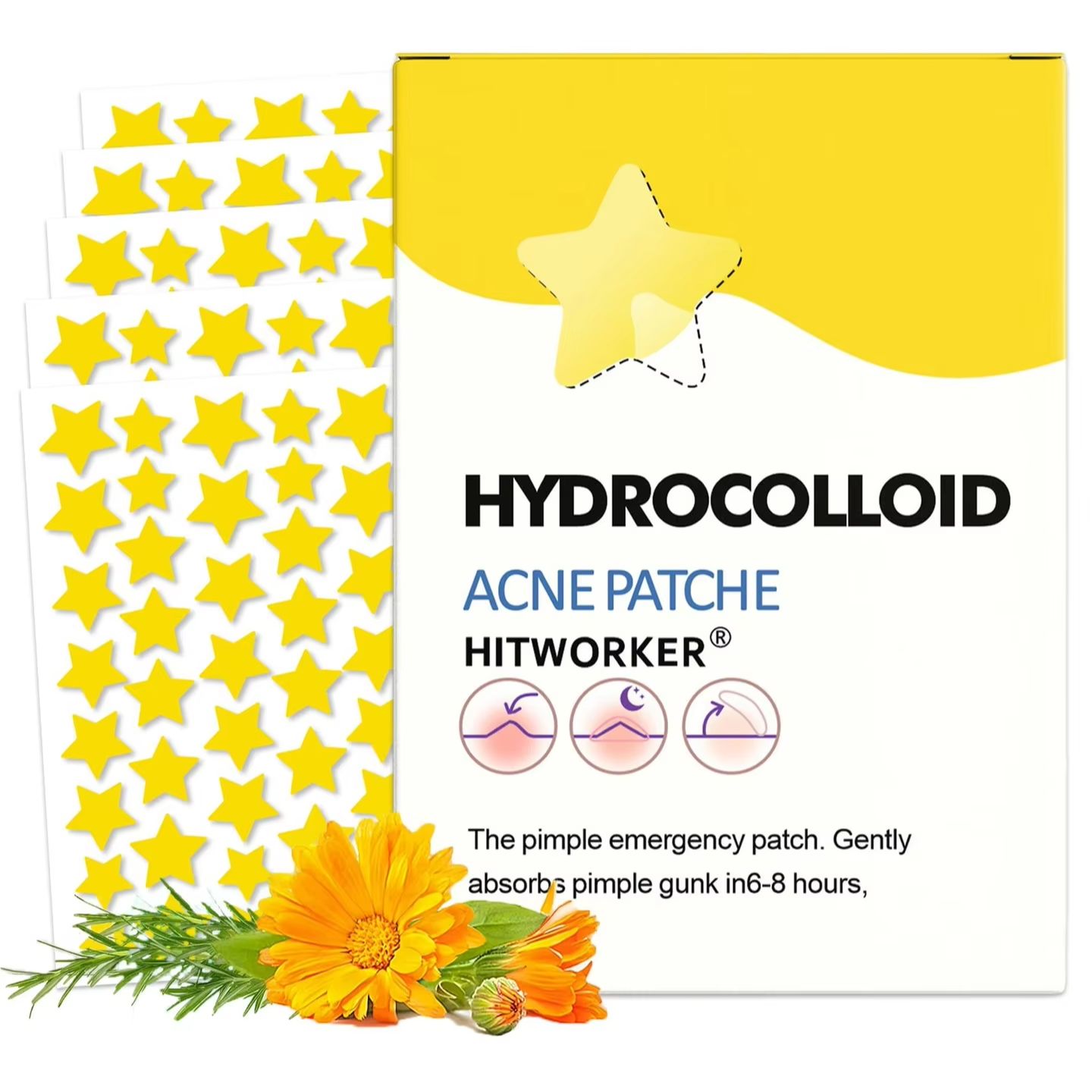 Hydrocolloid Acne Patch - 400/200 pezzi/scatola cerotto per l'acne del