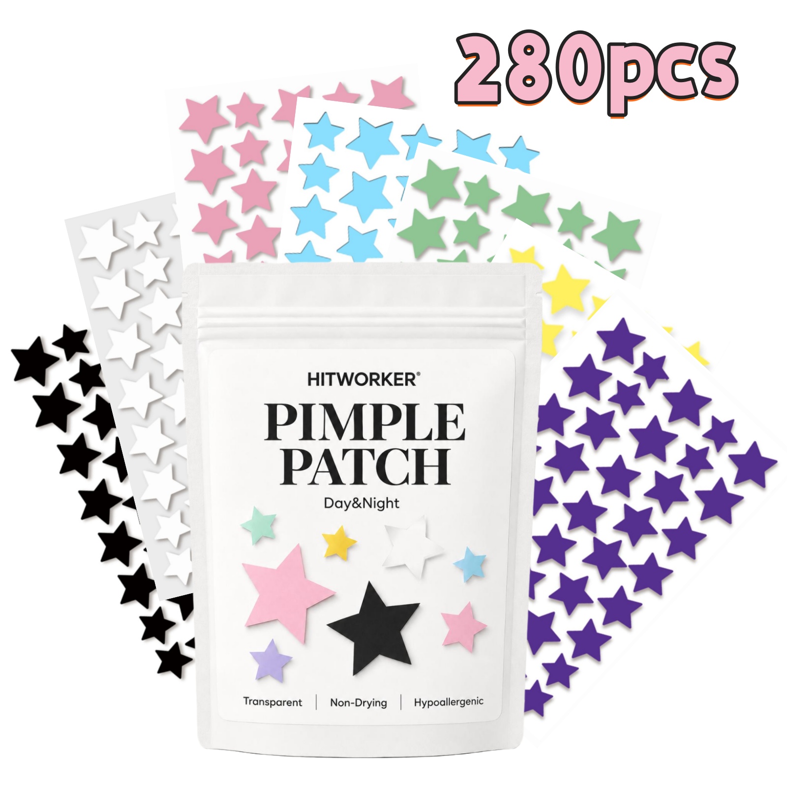 280 Pezzi Cerotti Colorati a F - Hydrocolloid Acne Patch recensione e prezzo