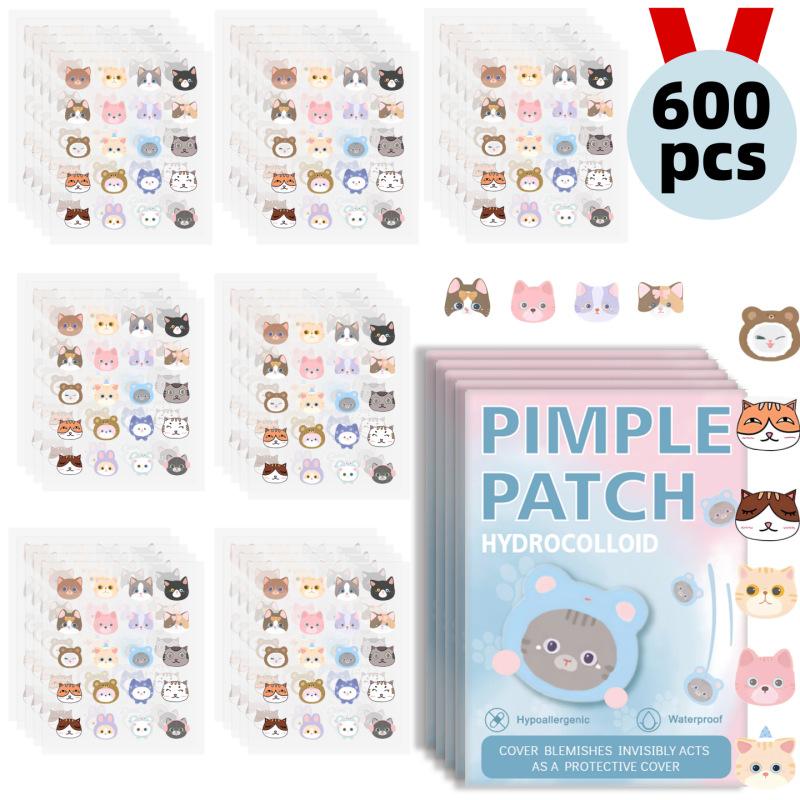 600 pz Carino A Forma di Gatto - Hydrocolloid Acne Patch recensione e prezzo