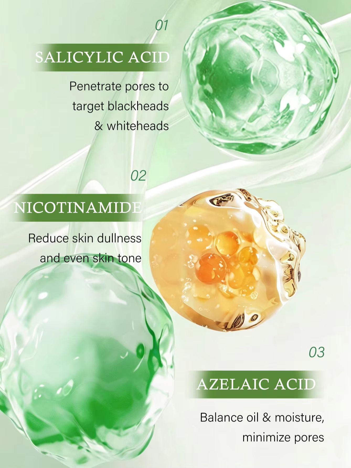 Maschera detergente all'acido  - Skincare Niacinamide recensione e prezzo